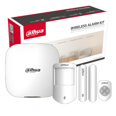 Kit de alarme e sensores de intrusão