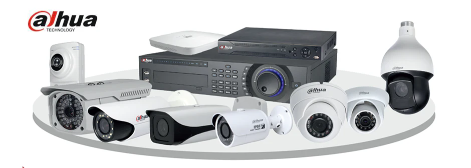Câmaras de videovigilância CCTV em edifício